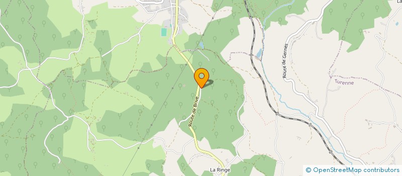 localisation de l'entreprise MONSIEUR JULIEN COURDURIE  TURENNE