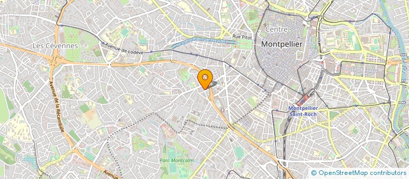 localisation de l'entreprise MONSIEUR JULIEN COURTIAL à MONTPELLIER