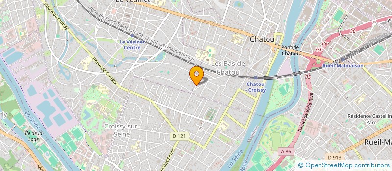 localisation de l'entreprise MONSIEUR JULIEN COURTOIS  CHATOU