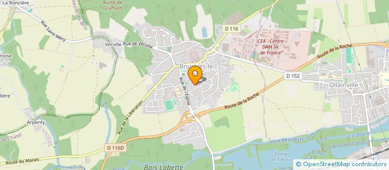 localisation de l'entreprise MONSIEUR JULIEN COURTOIS  BRUYERES-LE-CHATEL