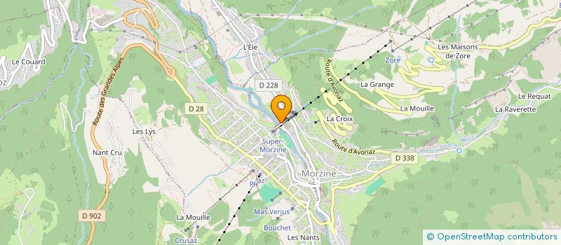 localisation de l'entreprise MONSIEUR JULIEN COURTOT à MORZINE