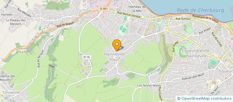 localisation de l'entreprise MONSIEUR JULIEN COUSIN  CHERBOURG-EN-COTENTIN