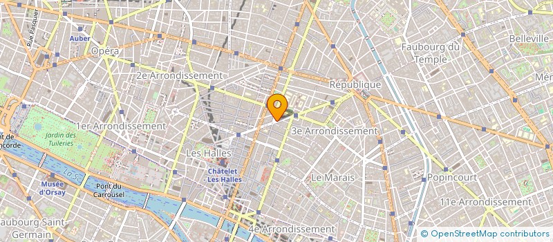 localisation de l'entreprise MONSIEUR JULIEN COUSTILLAC  PARIS