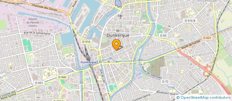 localisation de l'entreprise MONSIEUR JULIEN CRETON à DUNKERQUE