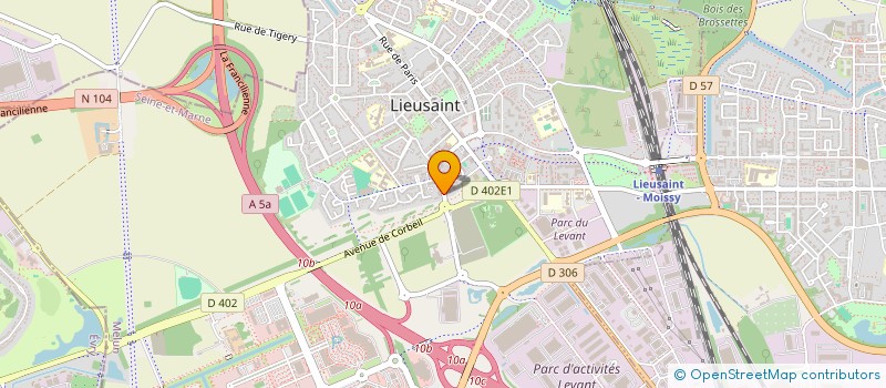 localisation de l'entreprise MONSIEUR JULIEN CRIQUET  LIEUSAINT