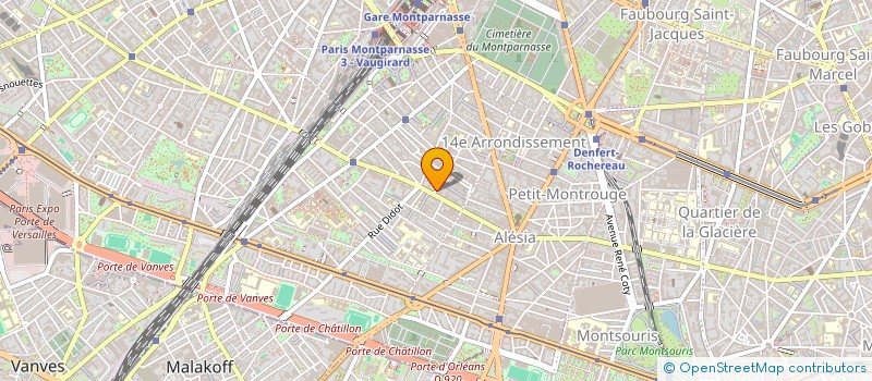 localisation de l'entreprise MONSIEUR JULIEN CROCHET  PARIS