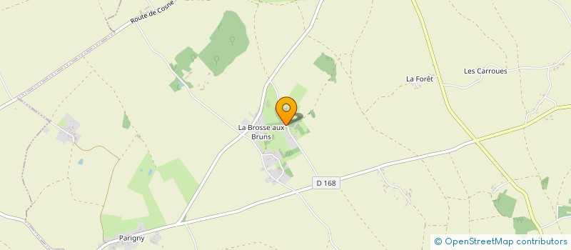localisation de l'entreprise MONSIEUR JULIEN CROLLE à ALLIGNY-COSNE
