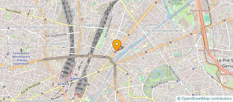 localisation de l'entreprise MONSIEUR JULIEN CROS  PARIS