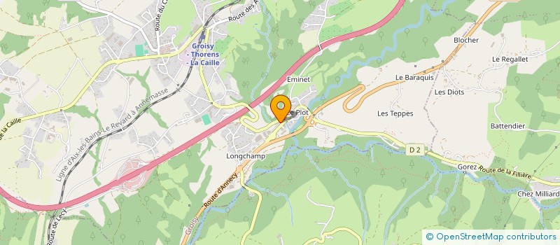 localisation de l'entreprise MONSIEUR JULIEN CROSET à GROISY
