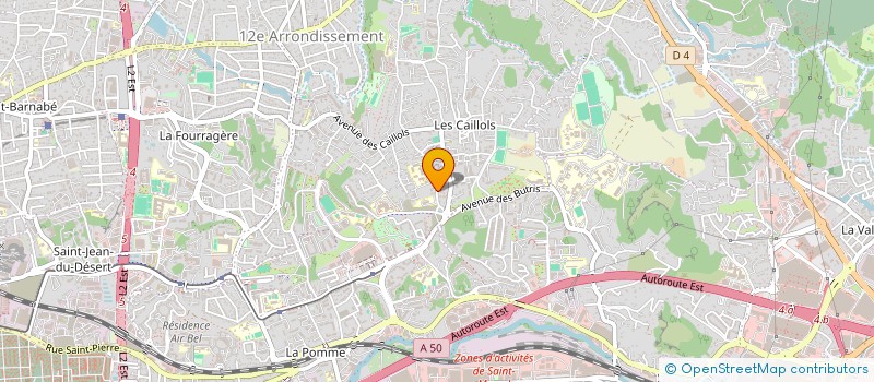 localisation de l'entreprise MONSIEUR JULIEN CROTOGLI à MARSEILLE