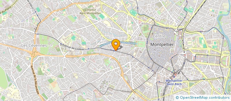 localisation de l'entreprise MONSIEUR JULIEN CROUZET à MONTPELLIER