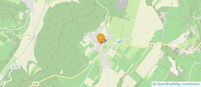 localisation de l'entreprise MONSIEUR JULIEN CRUCHANDEAU  CHAUX