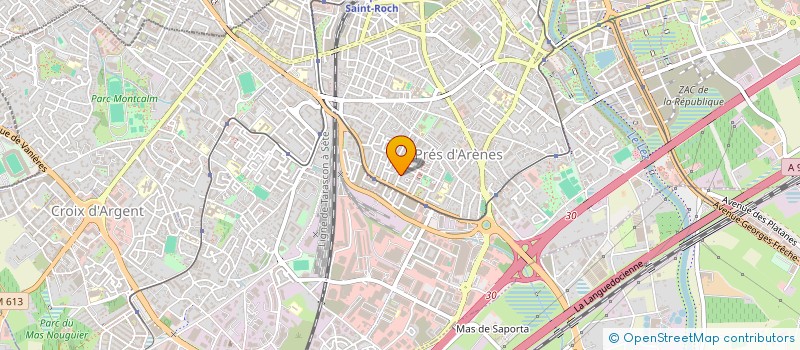 localisation de l'entreprise MONSIEUR JULIEN CUCCHIARA à MONTPELLIER