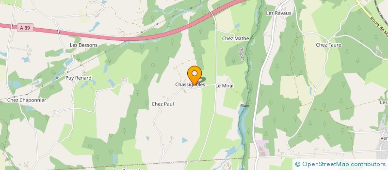 localisation de l'entreprise MONSIEUR JULIEN CULETTO  ORLEAT