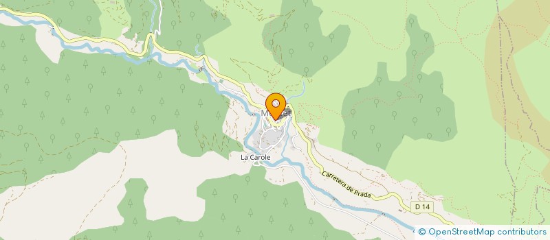 localisation de l'entreprise MONSIEUR JULIEN CUMANT  MOSSET