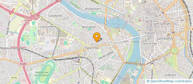 localisation de l'entreprise MONSIEUR JULIEN CURCI à TOULOUSE