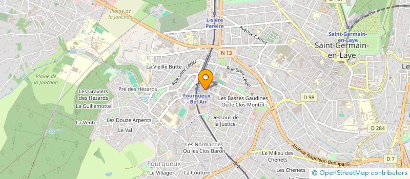 localisation de l'entreprise MONSIEUR JULIEN D'ANNA  SAINT-GERMAIN-EN-LAYE