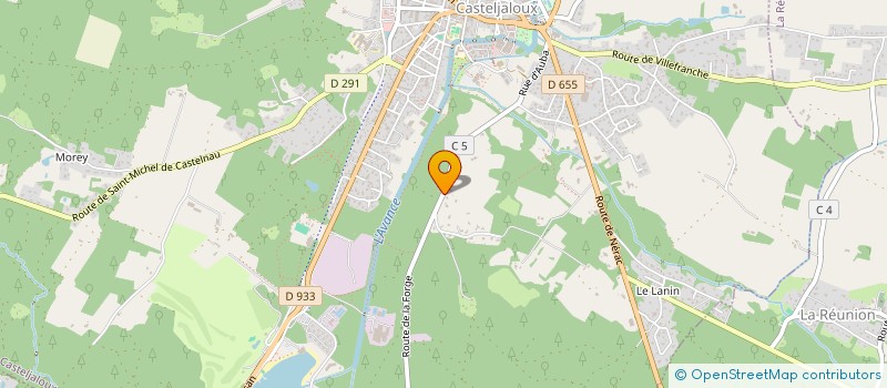 localisation de l'entreprise MONSIEUR JULIEN DA COSTA FREITAS  CASTELJALOUX