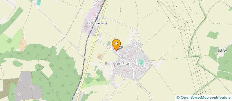 localisation de l'entreprise MONSIEUR JULIEN DA SILVA  BELLOY-EN-FRANCE