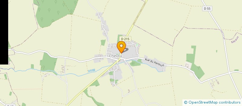 localisation de l'entreprise MONSIEUR JULIEN DACLINAT  CHEVRU