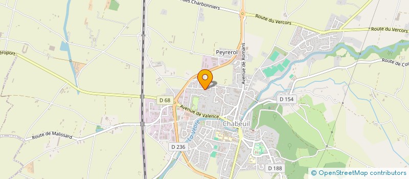 localisation de l'entreprise MONSIEUR JULIEN DAGORN à CHABEUIL