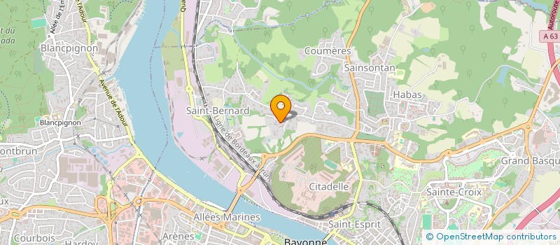 localisation de l'entreprise MONSIEUR JULIEN DAHAN à BAYONNE