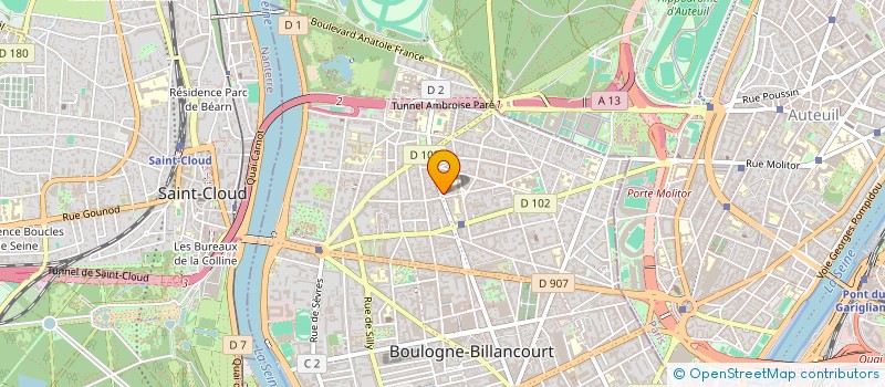 localisation de l'entreprise MONSIEUR JULIEN DAIROU à BOULOGNE-BILLANCOURT