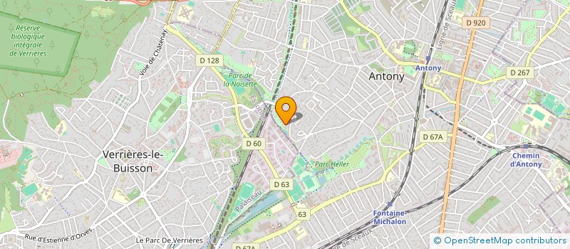 localisation de l'entreprise MONSIEUR JULIEN DAL ZILIO à ANTONY