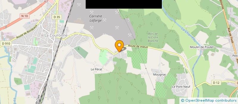 localisation de l'entreprise MONSIEUR JULIEN DALL'ARMELLINA à LA COURONNE
