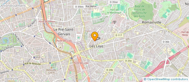 localisation de l'entreprise MONSIEUR JULIEN DALLE à LES LILAS