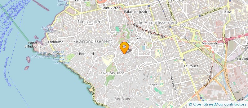 localisation de l'entreprise MONSIEUR JULIEN DALMAS à MARSEILLE