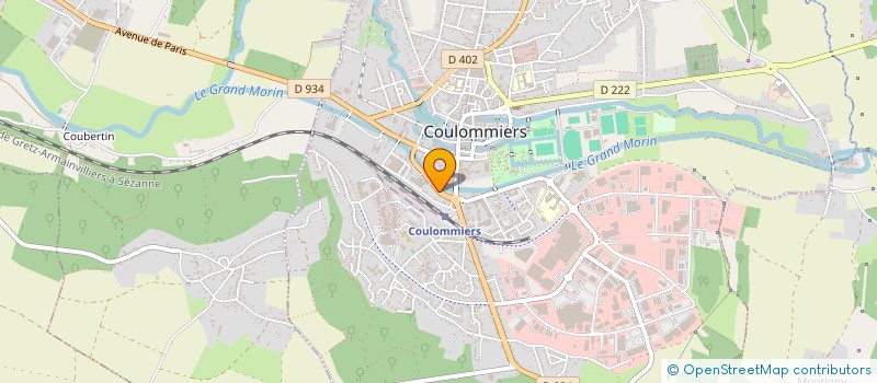 localisation de l'entreprise MONSIEUR JULIEN DALODIER à COULOMMIERS