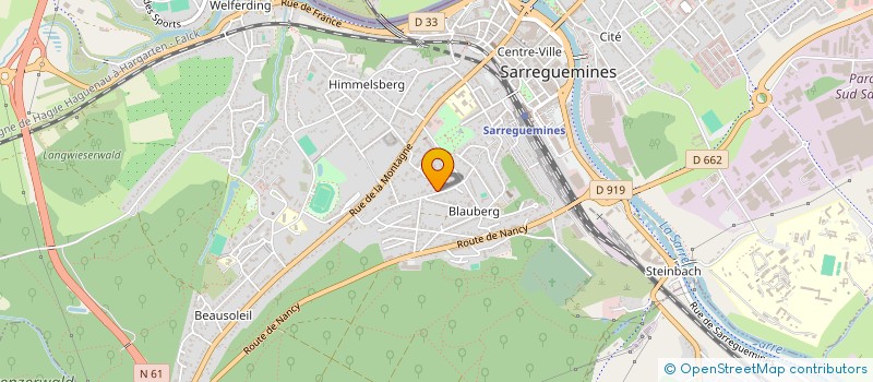 localisation de l'entreprise MONSIEUR JULIEN DANAUX à SARREGUEMINES