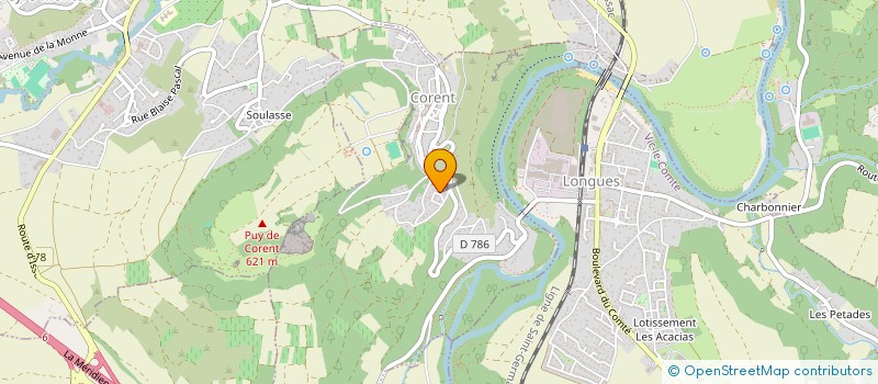 localisation de l'entreprise MONSIEUR JULIEN DANCE  CORENT