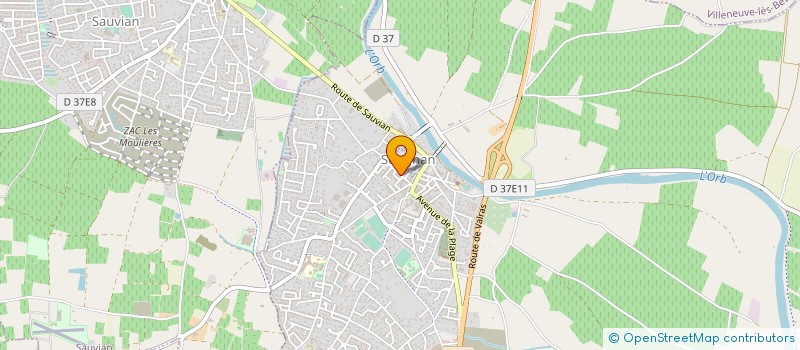 localisation de l'entreprise MONSIEUR JULIEN DANIS  VENDRES