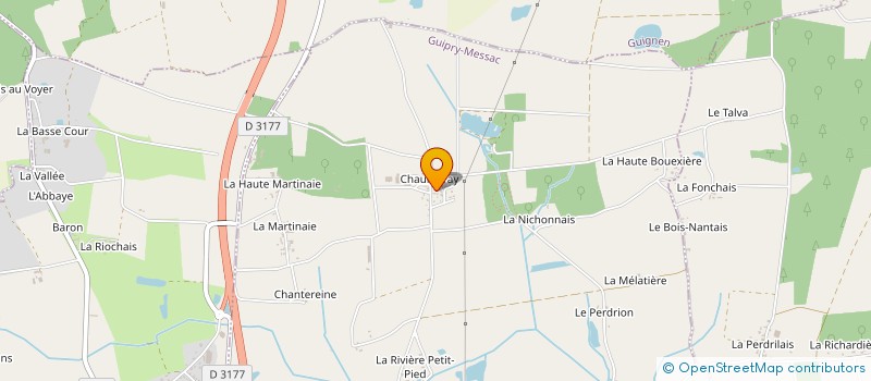 localisation de l'entreprise MONSIEUR JULIEN DANO à GUIPRY-MESSAC