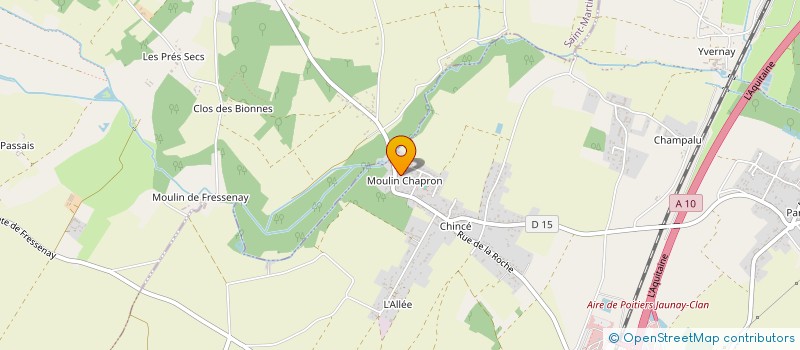 localisation de l'entreprise MONSIEUR JULIEN DANTON  JAUNAY-MARIGNY