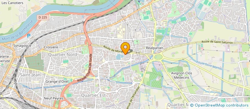 localisation de l'entreprise MONSIEUR JULIEN DARDENNE  AVIGNON