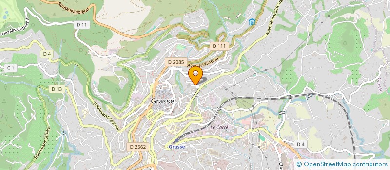 localisation de l'entreprise MONSIEUR JULIEN DARNET-GALLIANO à GRASSE