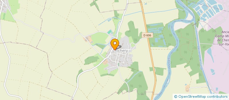 localisation de l'entreprise MONSIEUR JULIEN DAUBRESSE  CHICHERY