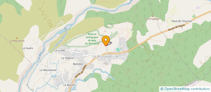 localisation de l'entreprise MONSIEUR JULIEN DAUMAS  PRADS-HAUTE-BLEONE