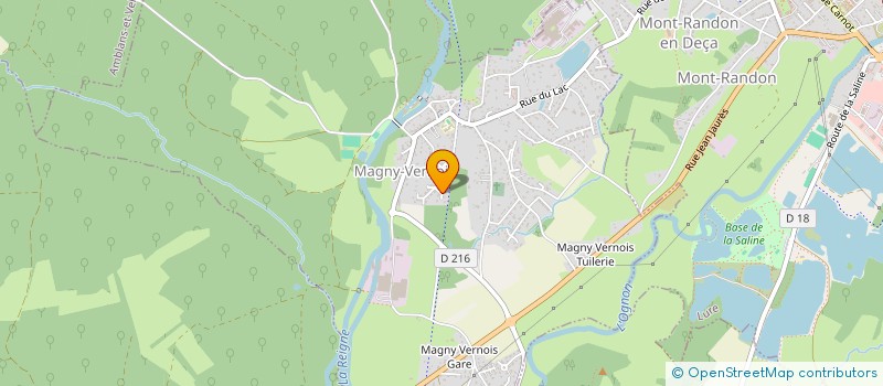 localisation de l'entreprise MONSIEUR JULIEN DAVAL  MAGNY-VERNOIS
