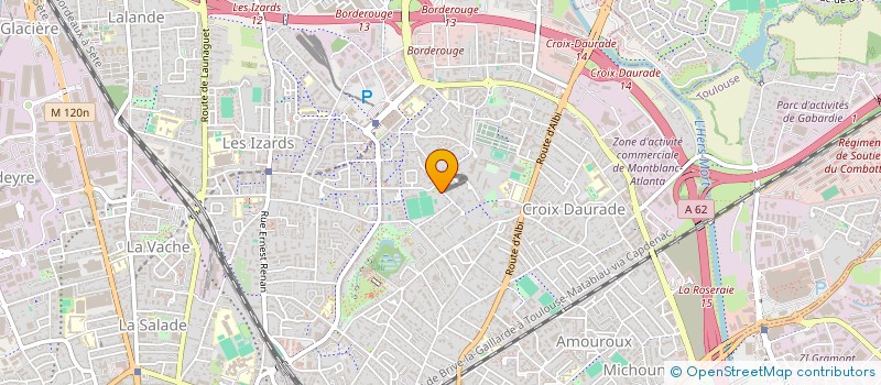 localisation de l'entreprise MONSIEUR JULIEN DAVID à TOULOUSE