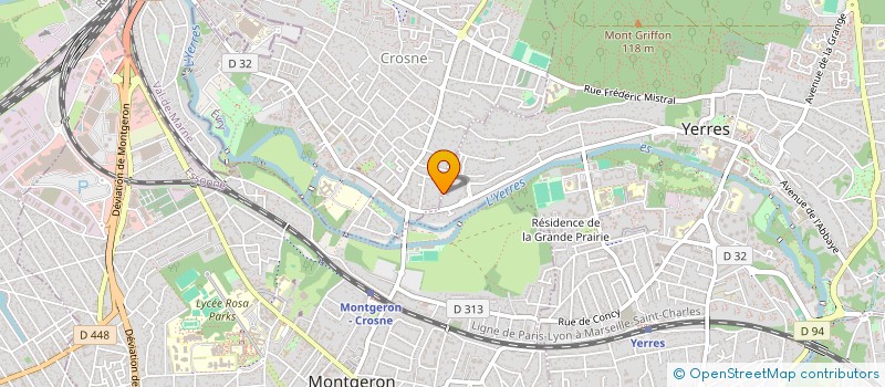 localisation de l'entreprise MONSIEUR JULIEN DE ALMEIDA  CROSNE