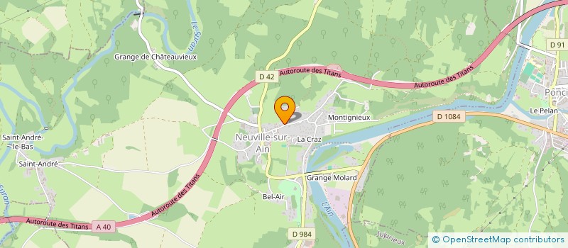 localisation de l'entreprise MONSIEUR JULIEN DE CARVALHO  NEUVILLE-SUR-AIN