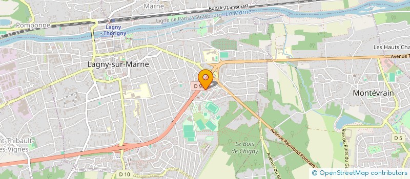 localisation de l'entreprise MONSIEUR JULIEN DE JESUS  LAGNY-SUR-MARNE