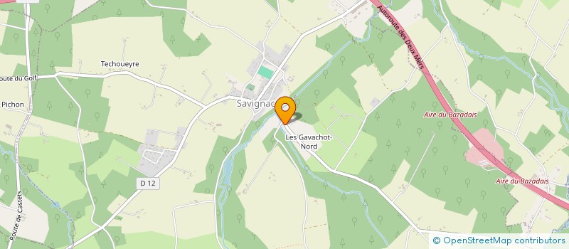 localisation de l'entreprise MONSIEUR JULIEN DE MARCHI  SAVIGNAC