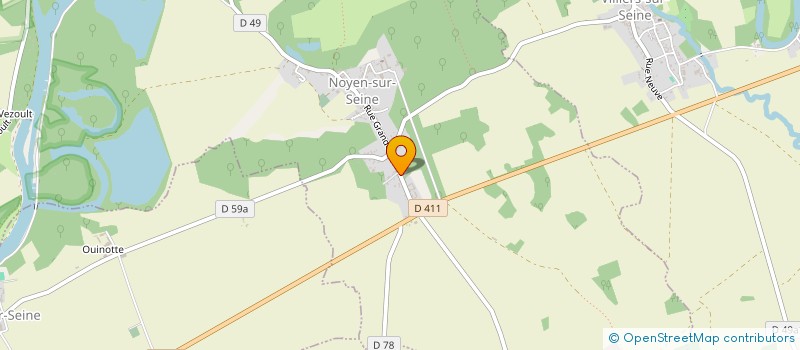 localisation de l'entreprise MONSIEUR JULIEN DE SA FERREIRA  NOYEN-SUR-SEINE