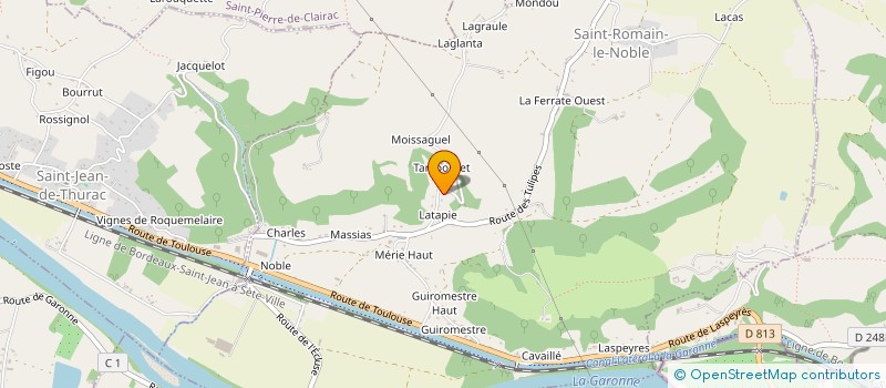 localisation de l'entreprise MONSIEUR JULIEN DE SCHUTTER  SAINT-ROMAIN-LE-NOBLE