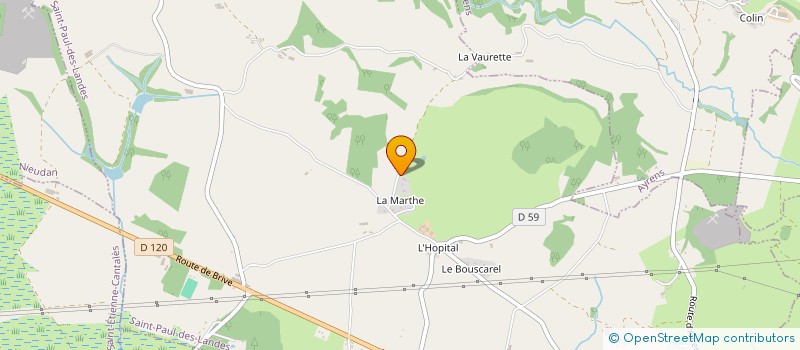 localisation de l'entreprise MONSIEUR JULIEN DEAU à AYRENS